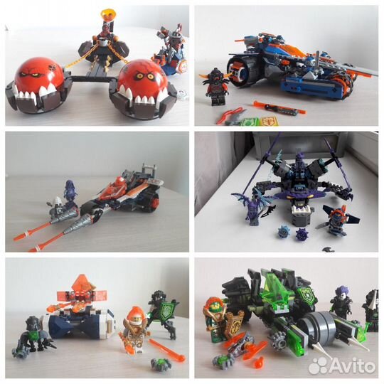 Наборы Lego Nexo knights
