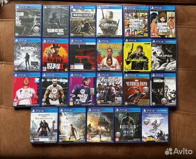 Диски на Sony PlayStation 4 / ps4 / плейстейшен