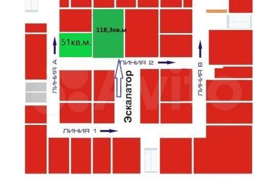 Торговая площадь, 118.3 м²