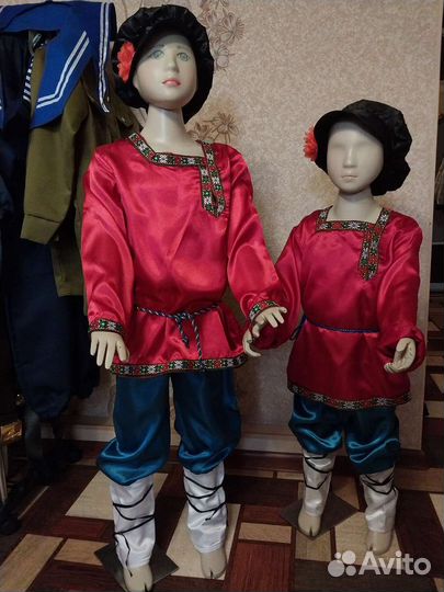 Карнавальные русские-народные костюмы