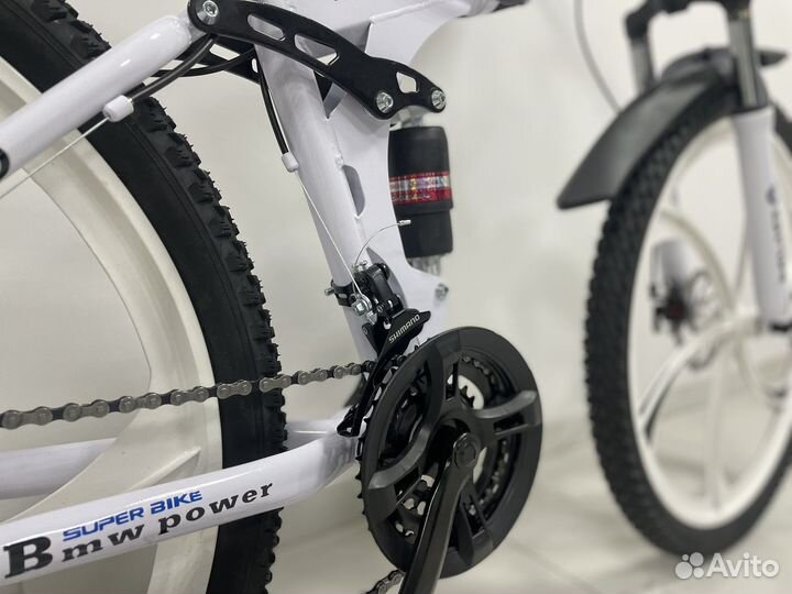 Велосипед на литых дисках bmw