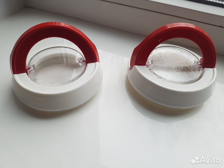 Крышки с ручкой 2шт