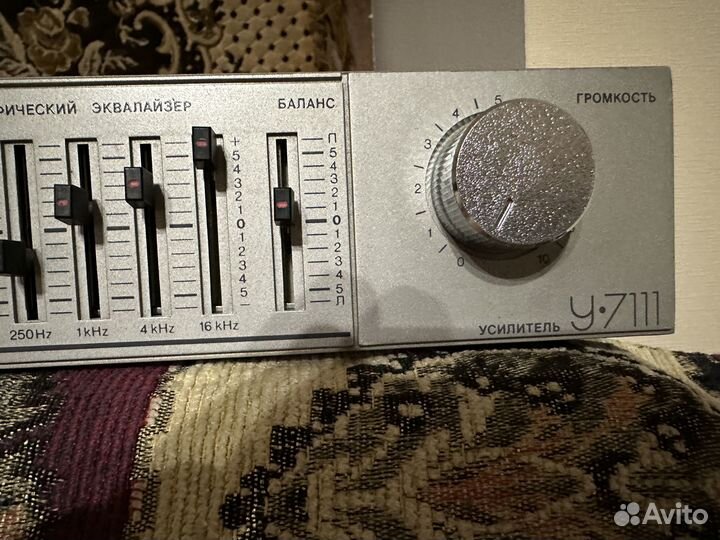 Усилитель мощности Radiotehnika У-7111. Как новый