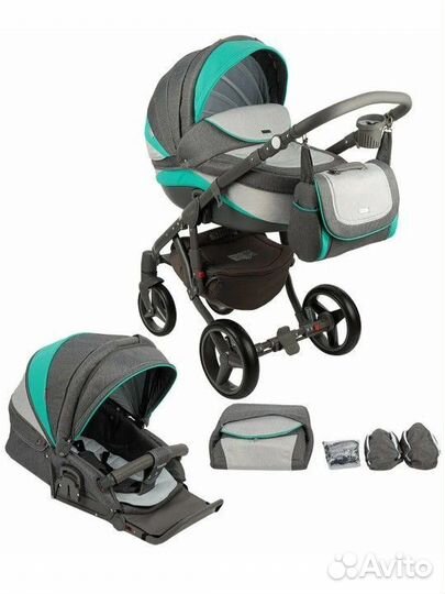 Коляска 2 в 1 adamex
