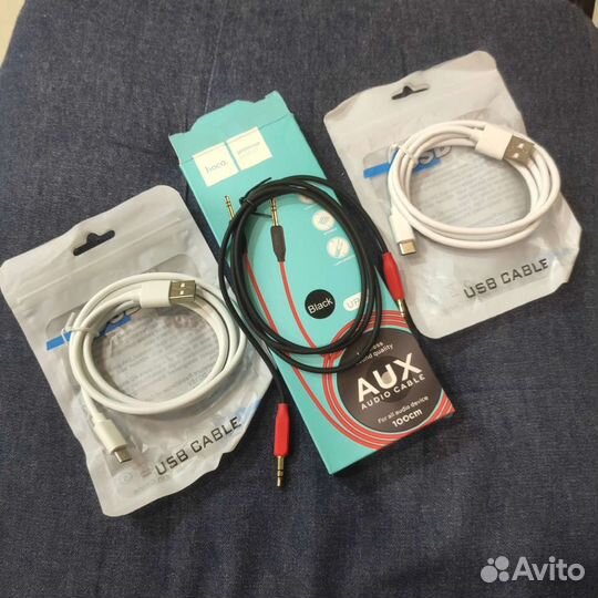 USB кабели microusb / type-c AUX