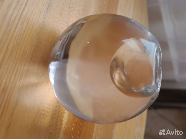 Стеклянные подсвечники 2 шт