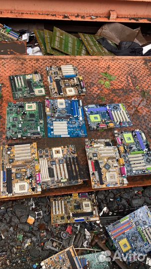 Прием плат, радиодеталей