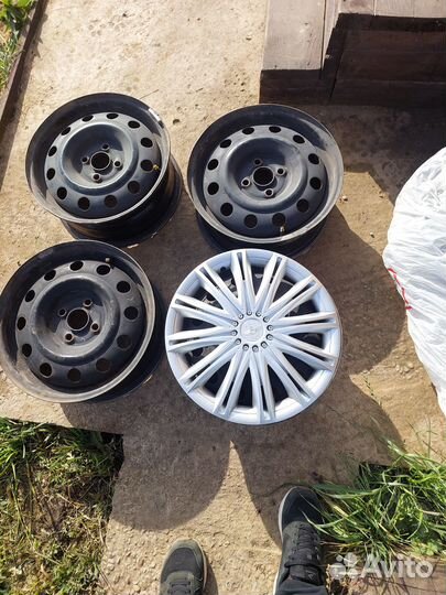 Kia rio 3 диски штампованные