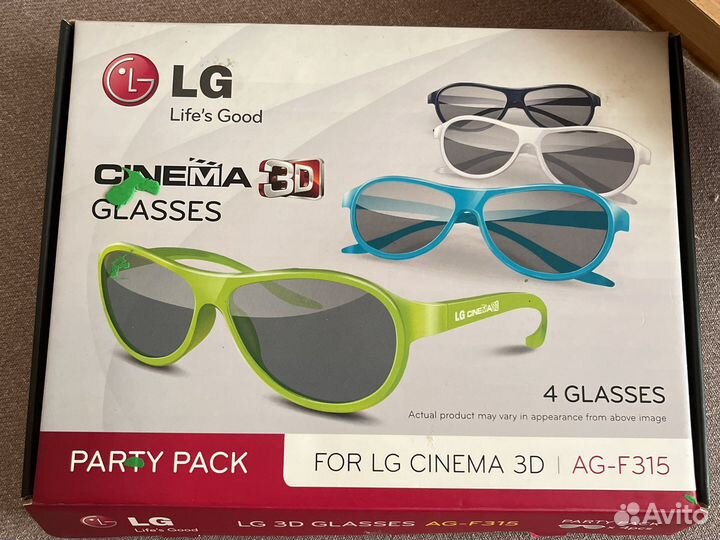 Очки 3 d LG