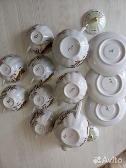 Чайный сервиз Дулево Лунная дорога