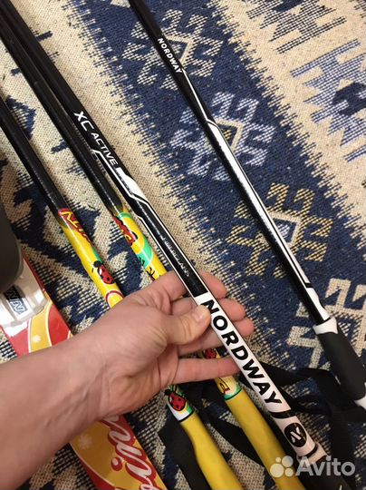 Беговые лыжи комплект