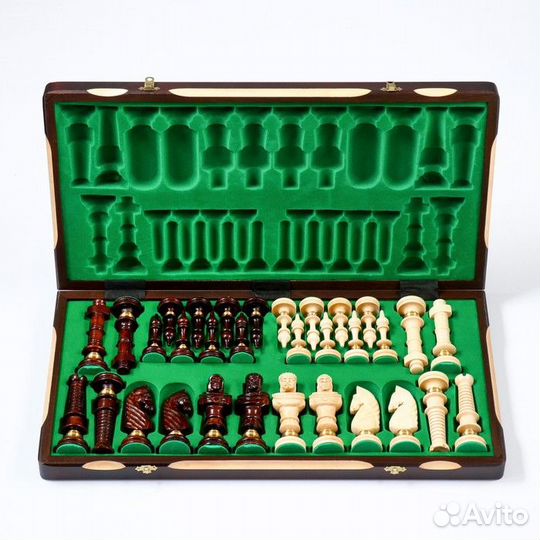 Шахматы 'Королевские', 62 х 62 см, король h-12,5 с