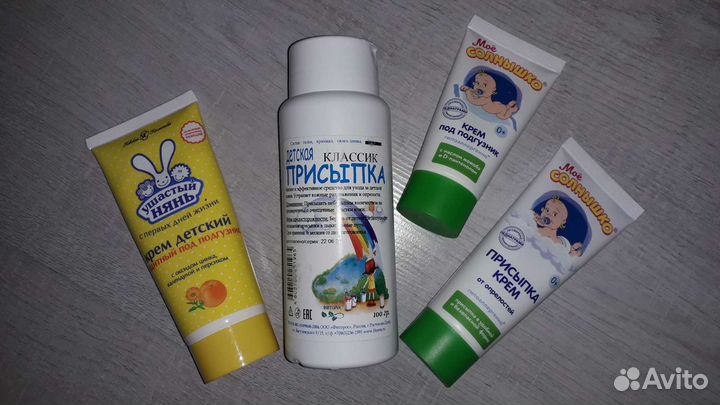 Кремы и присыпка для ребенка