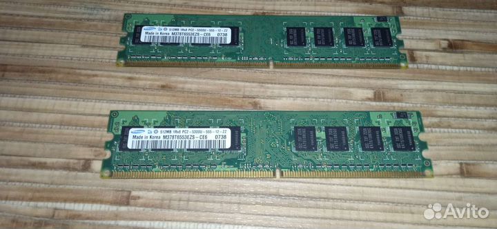 Оперативная память samsung ddr2 512mb