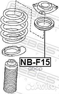 Подшипник опоры переднего амортизатора NBF15 Fe