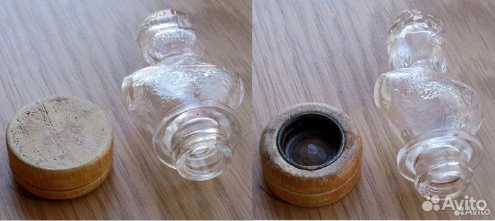 Фигурный парфюмерный флакон бюст- Королева Виктори