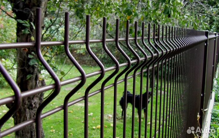 Забор металлический, калитки за 1 день