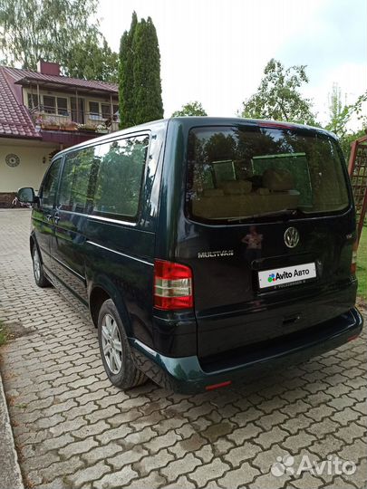 Volkswagen Multivan 2.5 AT, 2004, 243 000 км