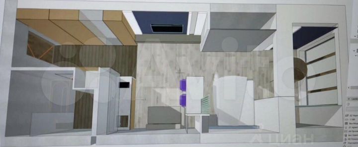 Квартира-студия, 37 м², 2/3 эт.