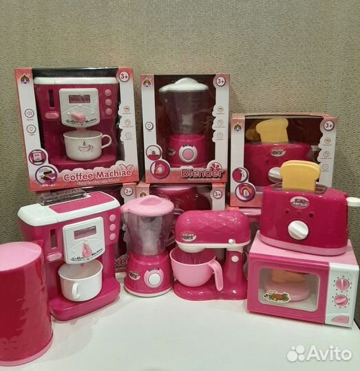 Набор детской бытовой техники новый