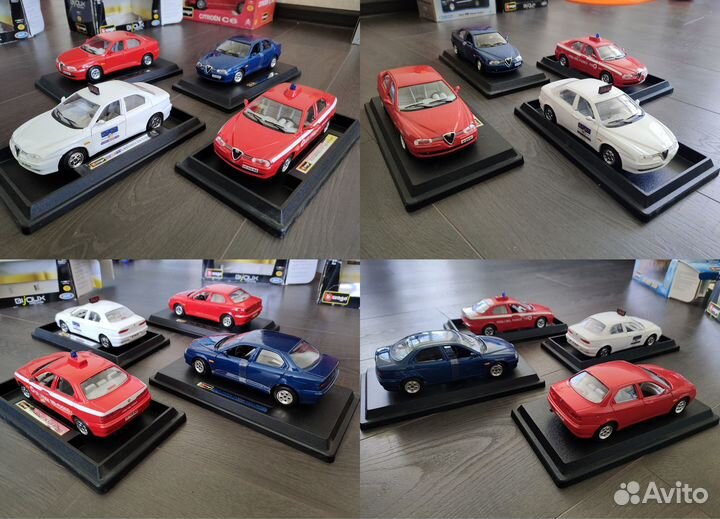 Модели автомобилей Bburago, Motormax, New Ray