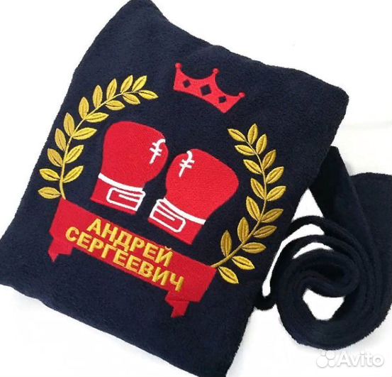 Махровый халат