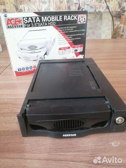 Сменный бокс для HDD AgeStar SR3P-SW-2F SATA