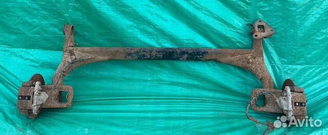 Задняя балка с дисковыми тормозами ваз