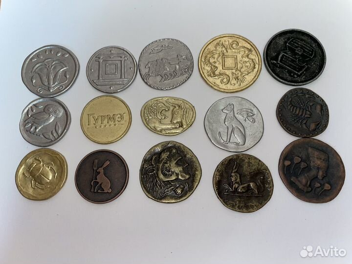 Монеты магнеты