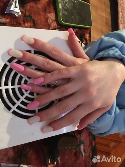 Наращивание ногтей с выездом на дом