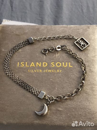 Island soul браслет 925 в коробочке новый