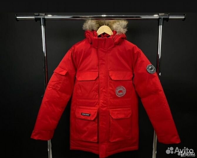 Зимняя куртка парка Canada Goose-35