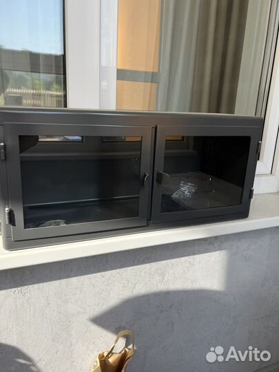 Шкаф навесной роскуг, темно-серый