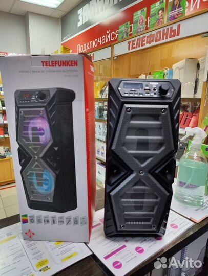 Bluetooth колонка telefunken