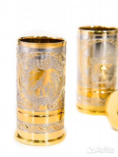 Стопки подарочные набор 3 шт. в чехле