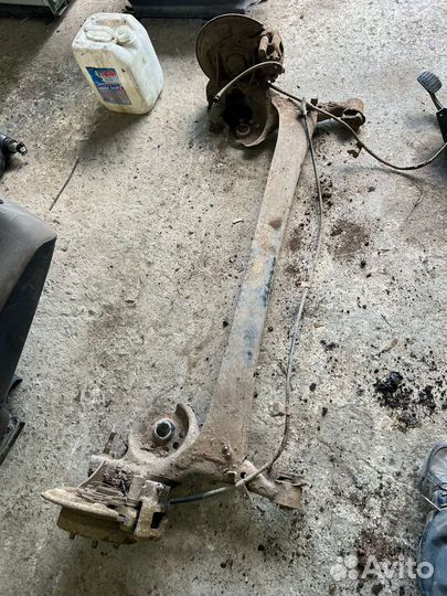 Задняя балка на geely GC 6