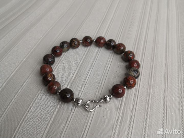 Браслет Яшма, d 8мм