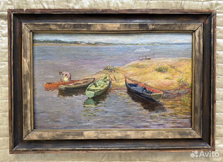 Картина Курганов В.И 1966 г