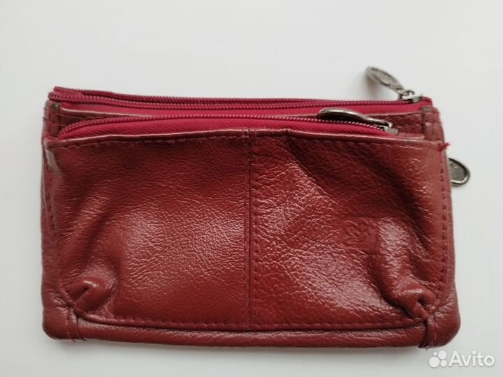 Кошелек женский натуральная кожа маленький