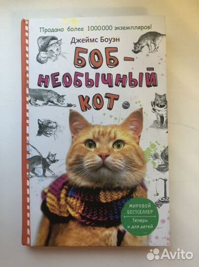 Книги Д.Боуэна «Боб-необычный кот»