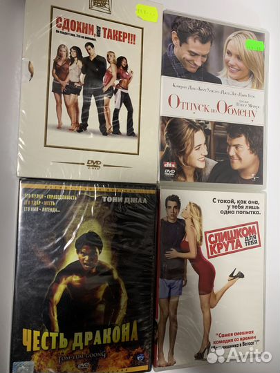 DVD Фильмы Лицензия.В заводской упаковке 20 штук