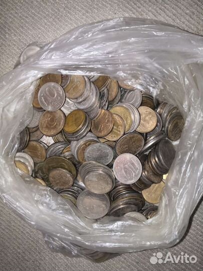 Продажа Обмен монеты СССР, 1 килограмм