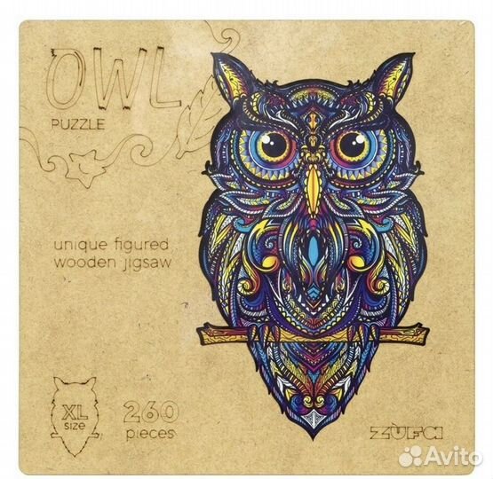 Деревянный пазл 