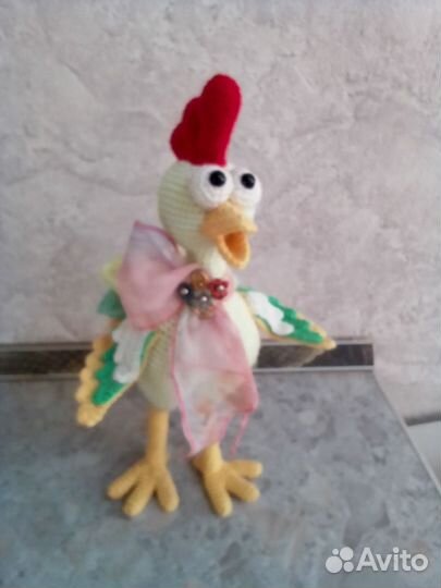 Игрушка курочка из мультика цыпленок пи