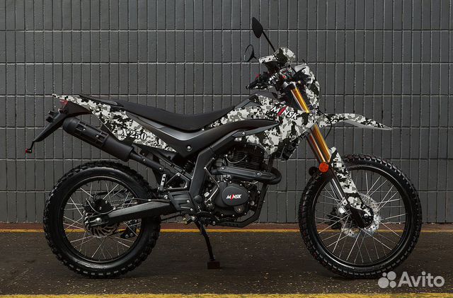 Мотоцикл minsk X 250 Enduro M1NSK камо