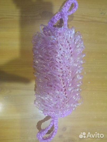 Мочалка ручной работы