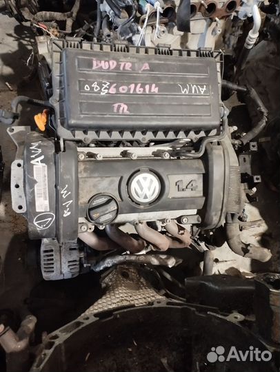 Двигатель 1,4 BUD Volkswagen Polo 5 Golf Caddy