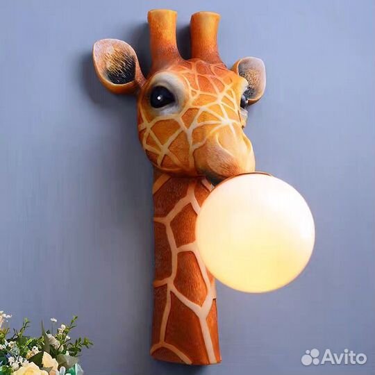 Бра Жираф Bubble Gum Giraffe Wall Lamp