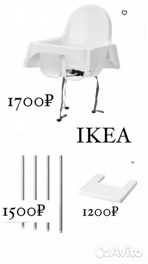 Стульчик для кормления IKEA