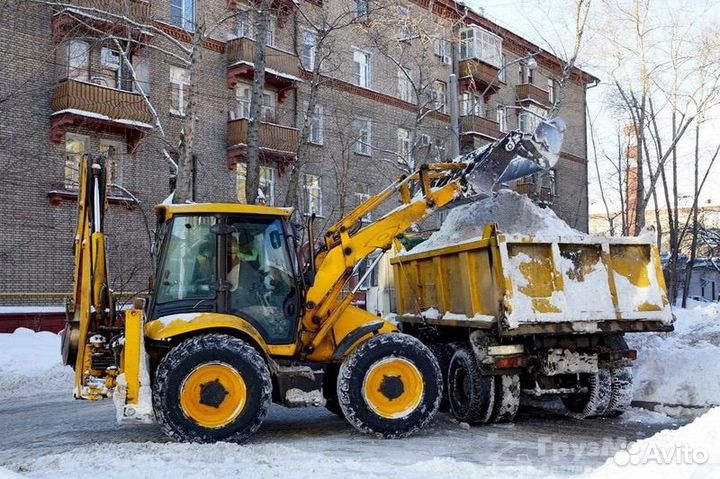 Чистка и вывоз снега